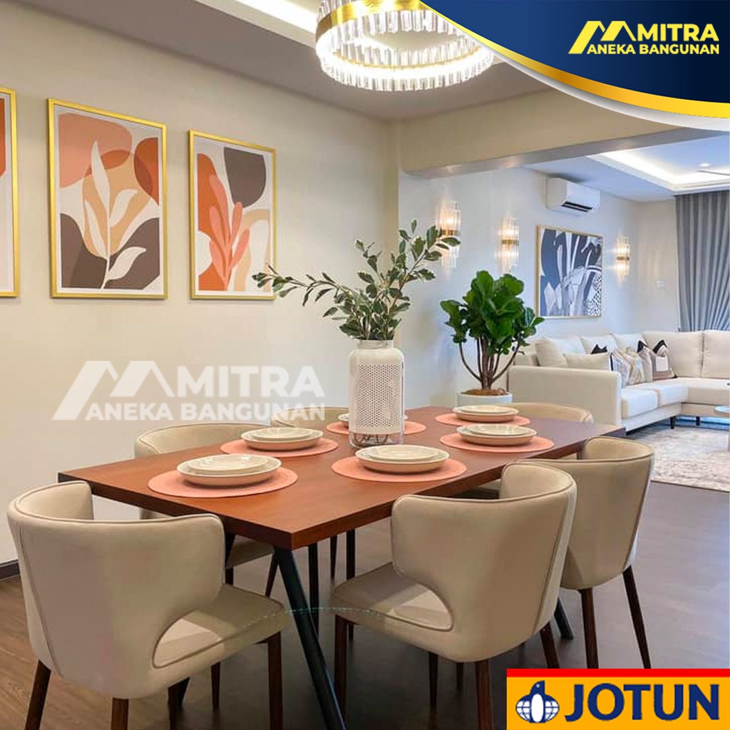 Jual CAT TEMBOK INTERIOR EKSTERIOR JOTUN SAMIK IVORY 1065 / CREAM BEIGE ...