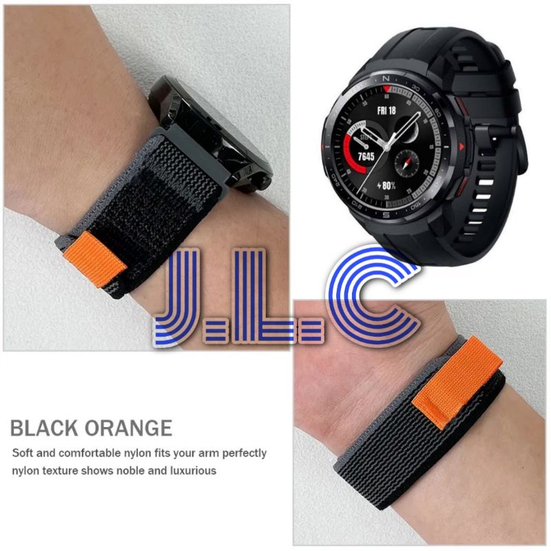 Jual Strap Trail Nilon Nylon Loop Lekat Benang Watch Band Tali Jam ...