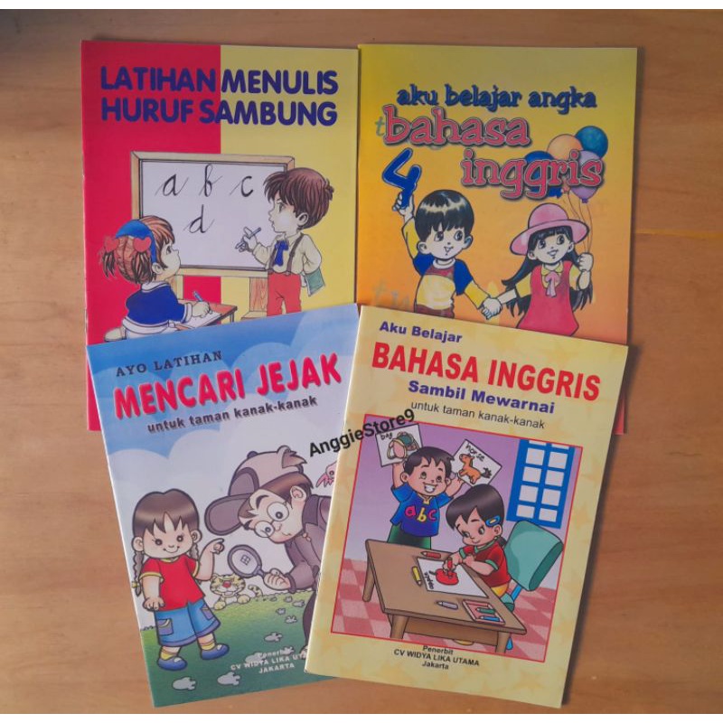 Jual Buku Anak - Menulis Membaca Mewarnai Mencari Jejak Belajar Bahasa ...