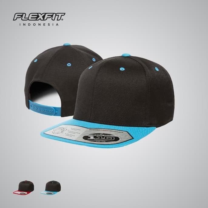 Jual [ORIGINAL FLEXFIT] 110FT One Ten Snapback 2 Tone Yupoong | Shopee ...