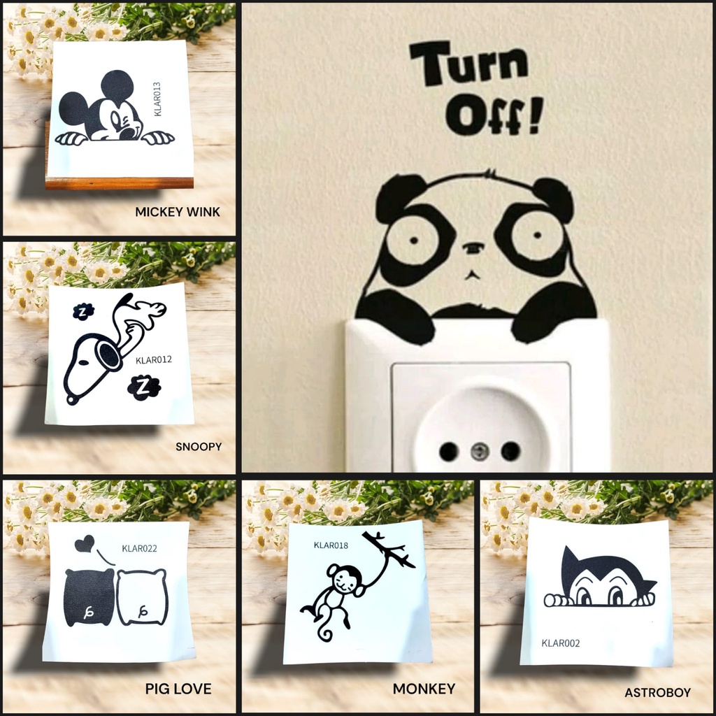 Jual HS- STICKER DINDING | STIKER SAKLAR LAMPU | STIKER LAMPU ...