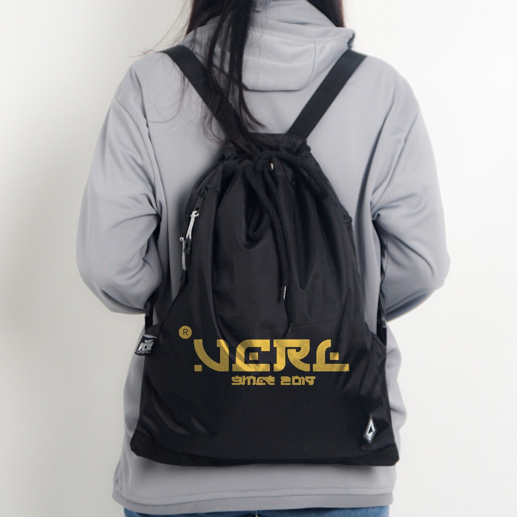 Jual Vcrl String Bag Tas Serut Olahraga Futsal Pria Wanita