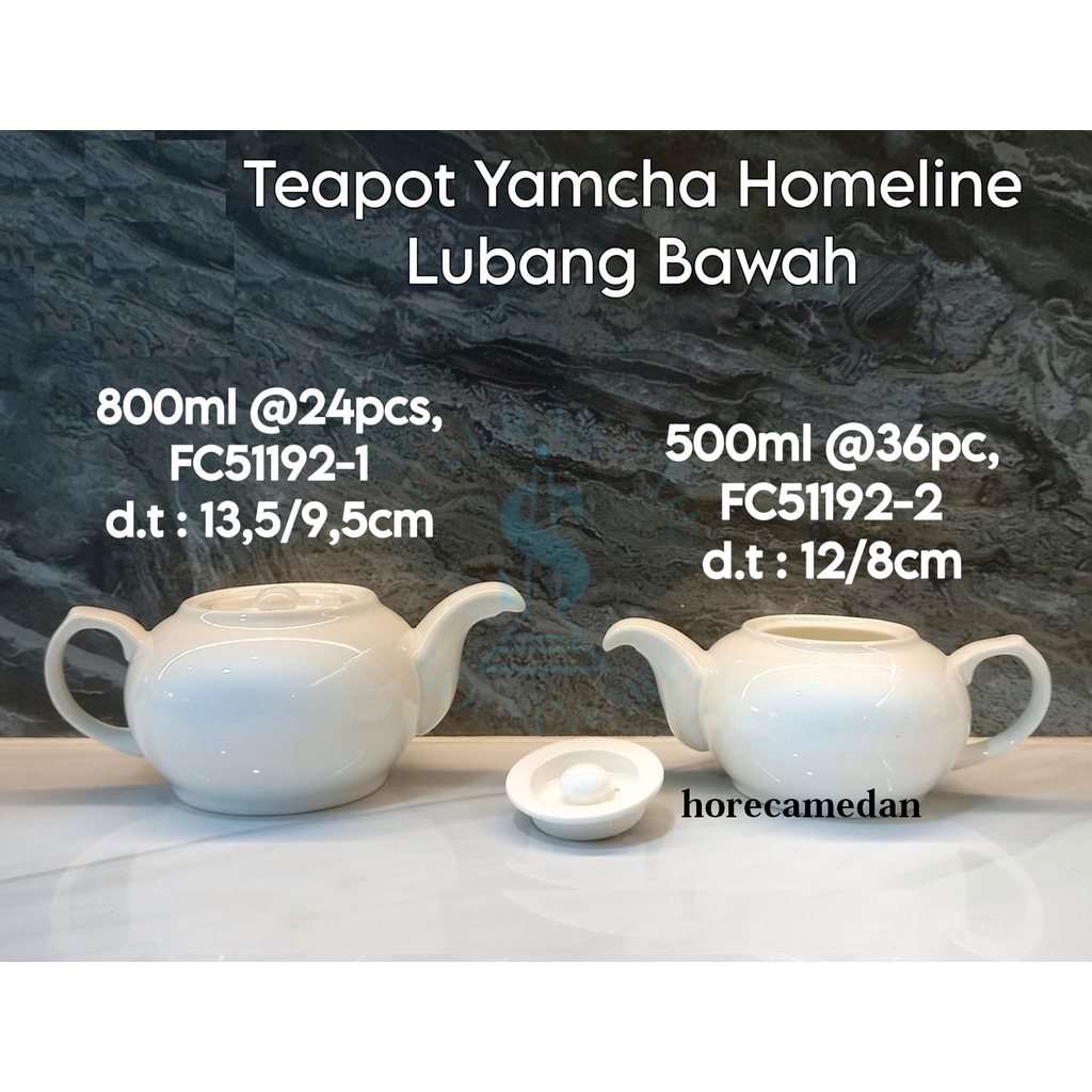 Jual (INSTANT SAJA) Chinese Tea Pot Porcelain / Teko teh Keramik Teapot ...