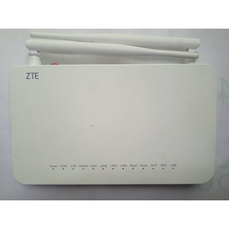 Jual Modem WiFi Router ZTE F609 ONT GPON ONU (Second) + adaptor