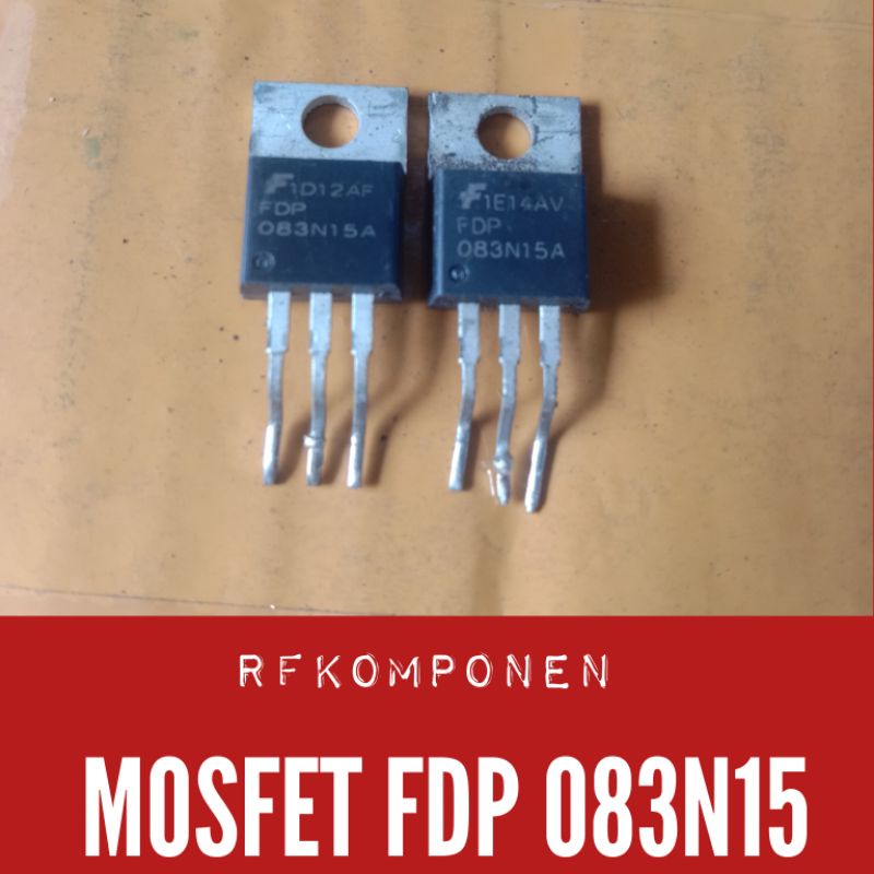 Jual MOSFET FDP 083N15 ( 117A 150V ) | Shopee Indonesia