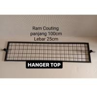 Jual RAM JARING COATING HITAM + SOK 25 x 100 cm | Shopee Indonesia