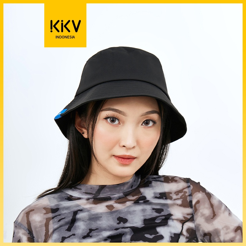 Jual KKV Ohgo! gaya klasik hitam Topi Bucket Hat Fashion Korean Style
