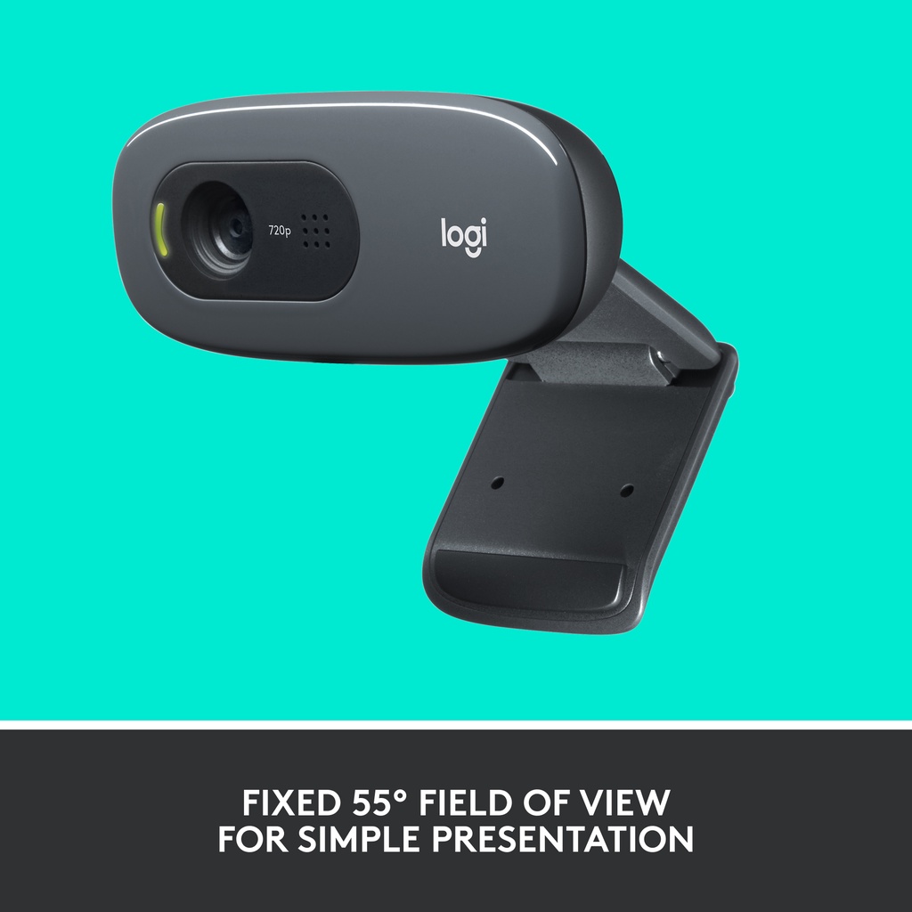 [BUNDLING] Logitech C270 Webcam HD 720p & H390 Headset Stereo USB dengan Mikrofon Noise-Cancelling (3)