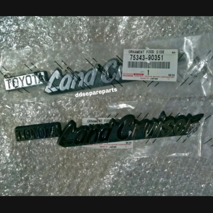 Jual Emblem Toyota Hardtop Landcruiser Original Shopee Indonesia