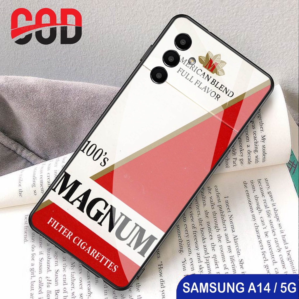 Jual S06 Case Glass SAMSUNG A14 4G 5G Casing Terbaru Handphone