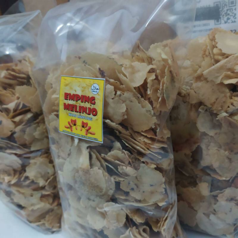 Jual EMPING MELINJO MENTAH SISA SORTIRAN ATAU BS KEMASAN 1 KG Shopee