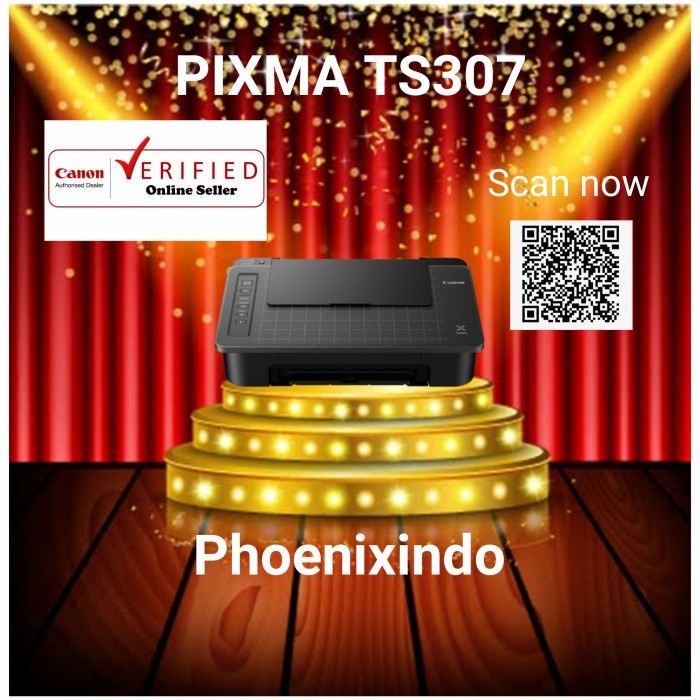 Jual CANON PIXMA TS307 TS 307 (PRINT, WIFI, COPY VIA SMARTPHONE ...