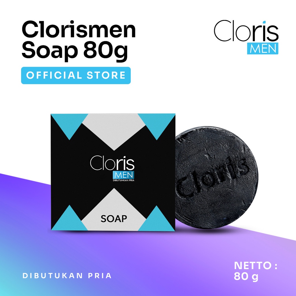 Jual Clorismen Soap Sabun Untuk Pria 80g - Sabun Muka Pria Untuk Kulit ...