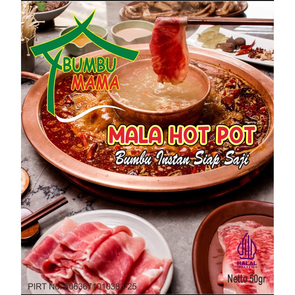 Jual Bumbu Instan Mala Hotpot Shabu Gram Shopee Indonesia