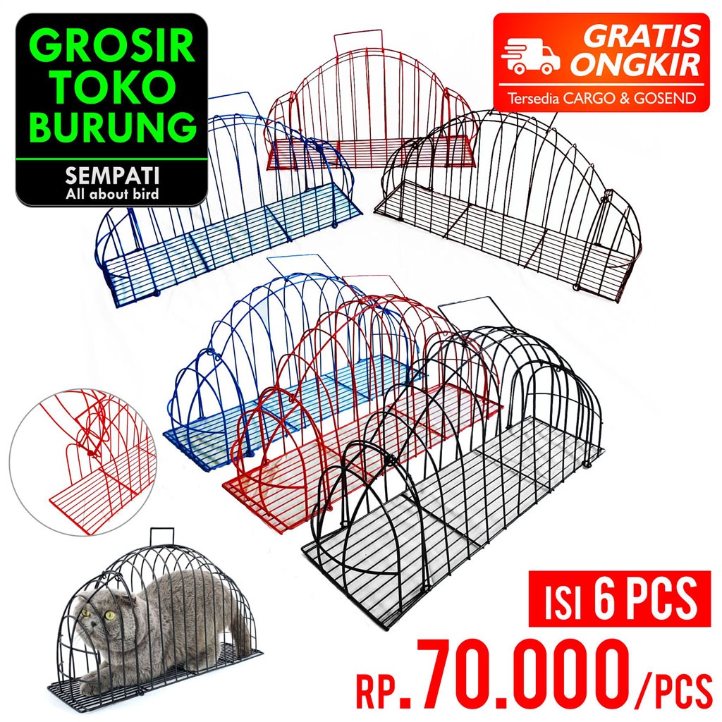 Jual Sempati Grosir Kandang Kucing Grooming Ukuran Besar Isi Pcs