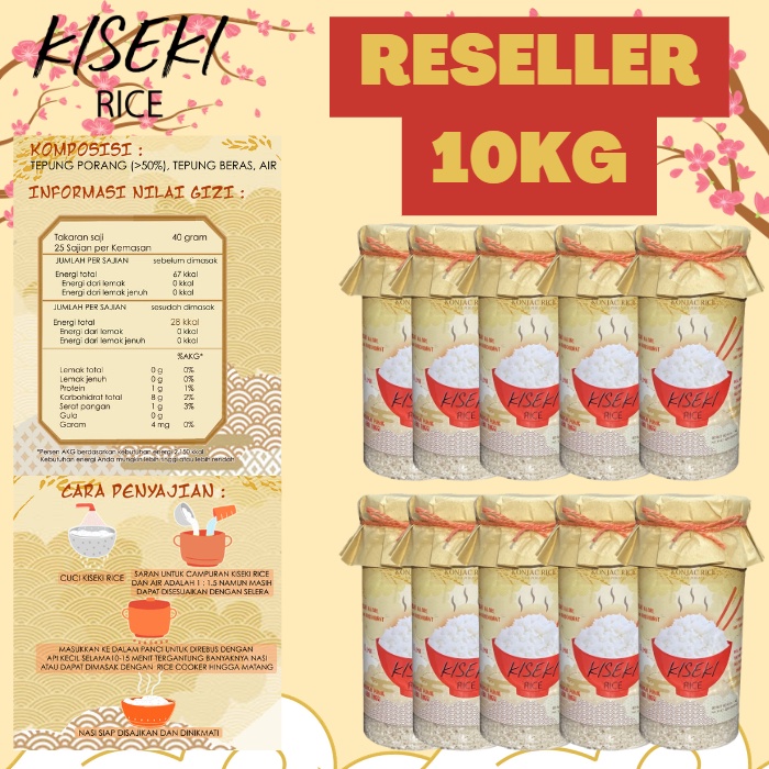 Jual Beras Shirataki / Shirataki Rice / Kiseki Rice Konnyaku / Beras ...