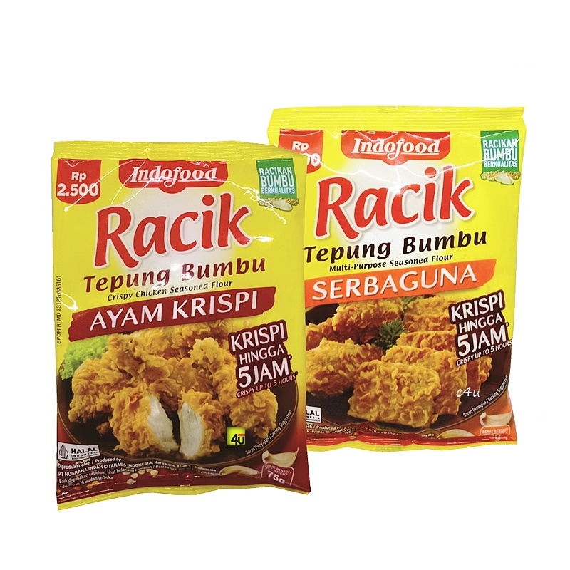 Jual Indofood RACIK - Tepung Bumbu - 75 gr KECIL | Shopee Indonesia