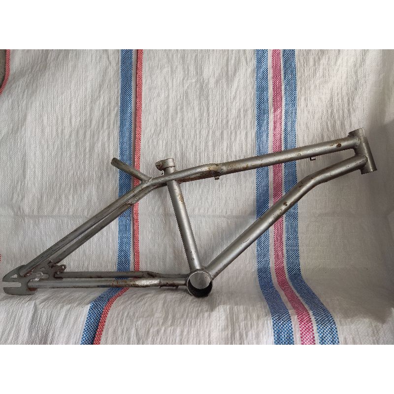 Jual frame sepeda BMX silver bekas mirip GT vertigo | Shopee Indonesia