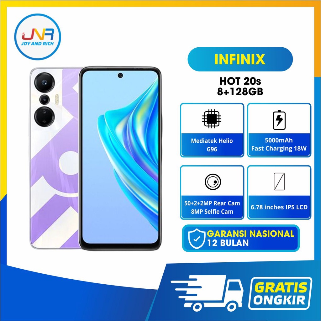Jual Infinix Hot 20S 8/128GB Garansi Resmi 1 Tahun | Shopee Indonesia