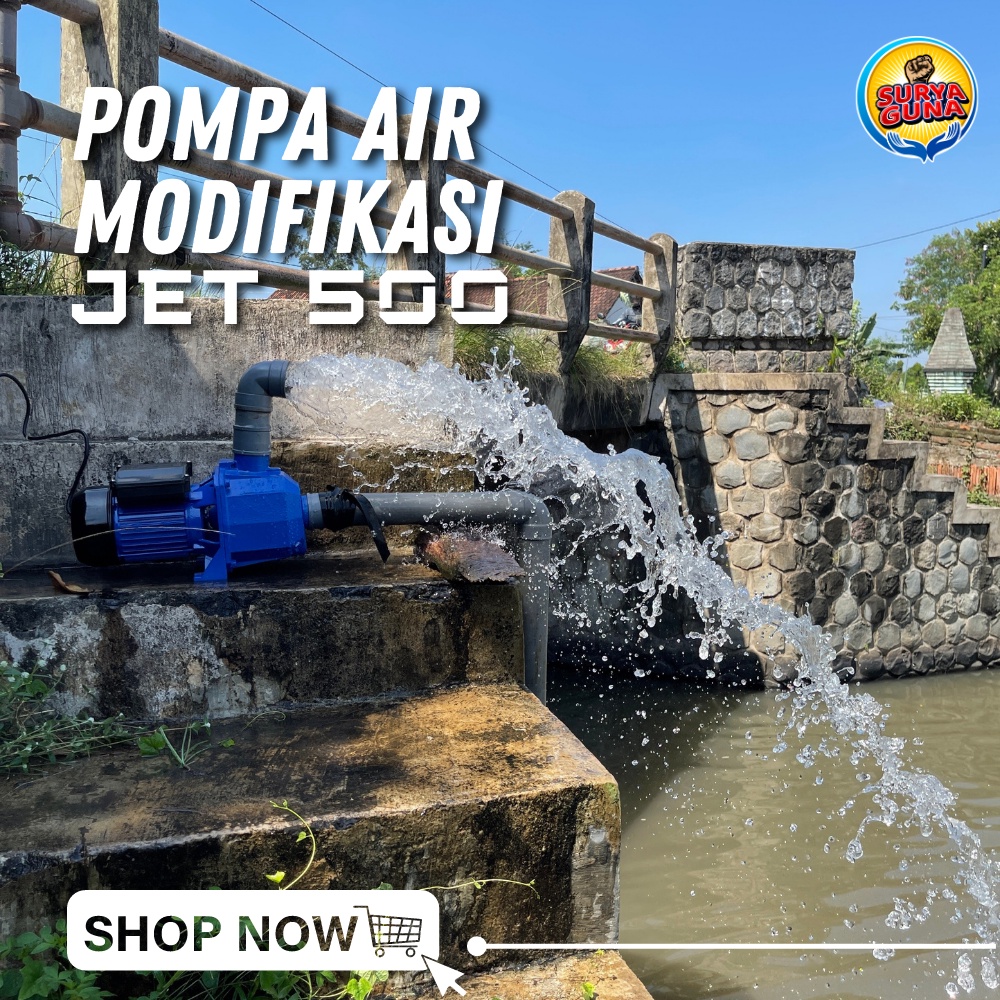 Jual Pompa Air Kolam Ikan Hemat Listrik Pompa Air Modifikasi Type Jet