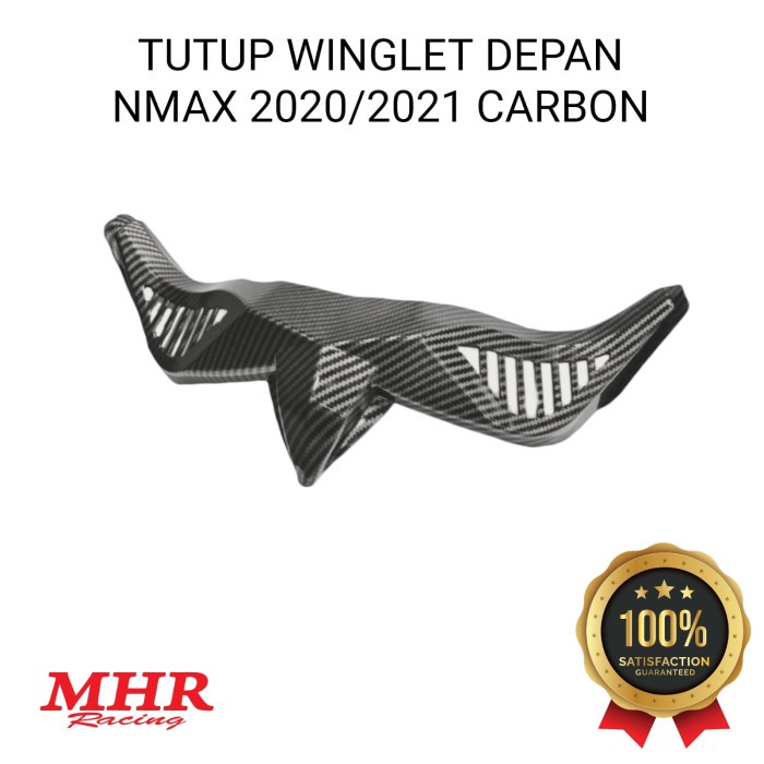 Jual MHR Racing - Winglet Depan Carbon untuk NMAX New 2020-2023 Bahan ...