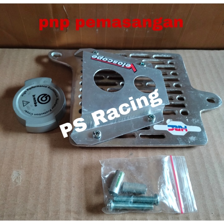 Jual paket variasi TUTUP CUP RADIATOR+COVER RADIATOR PCX 160 VARIO NEW ...
