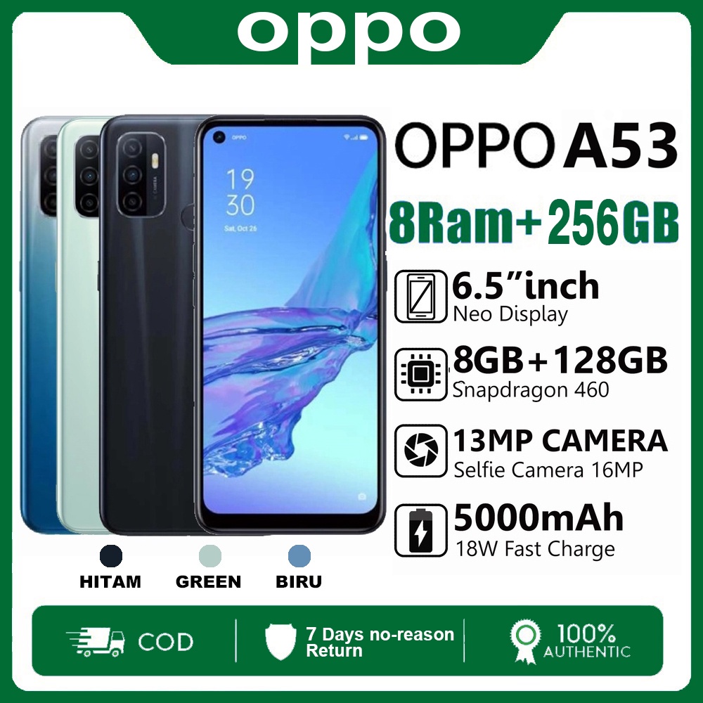 hp oppo a53 ram 8