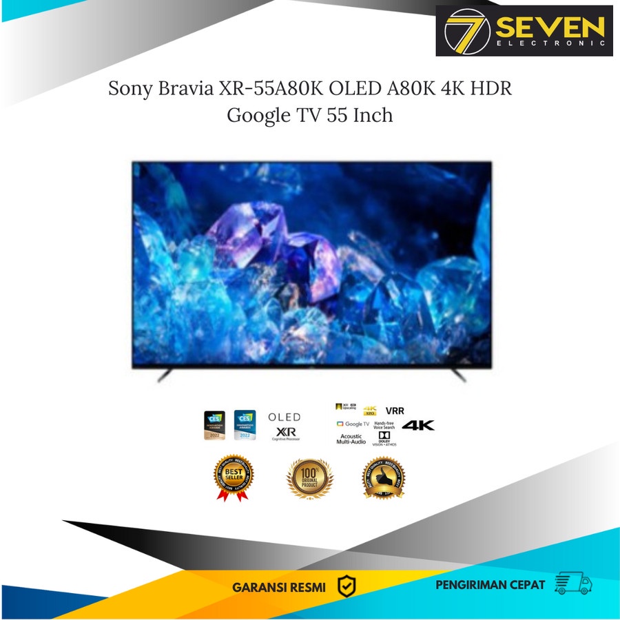 Jual Sony Bravia XR55A80K OLED A80K 4K HDR Google TV 55 Inch Shopee