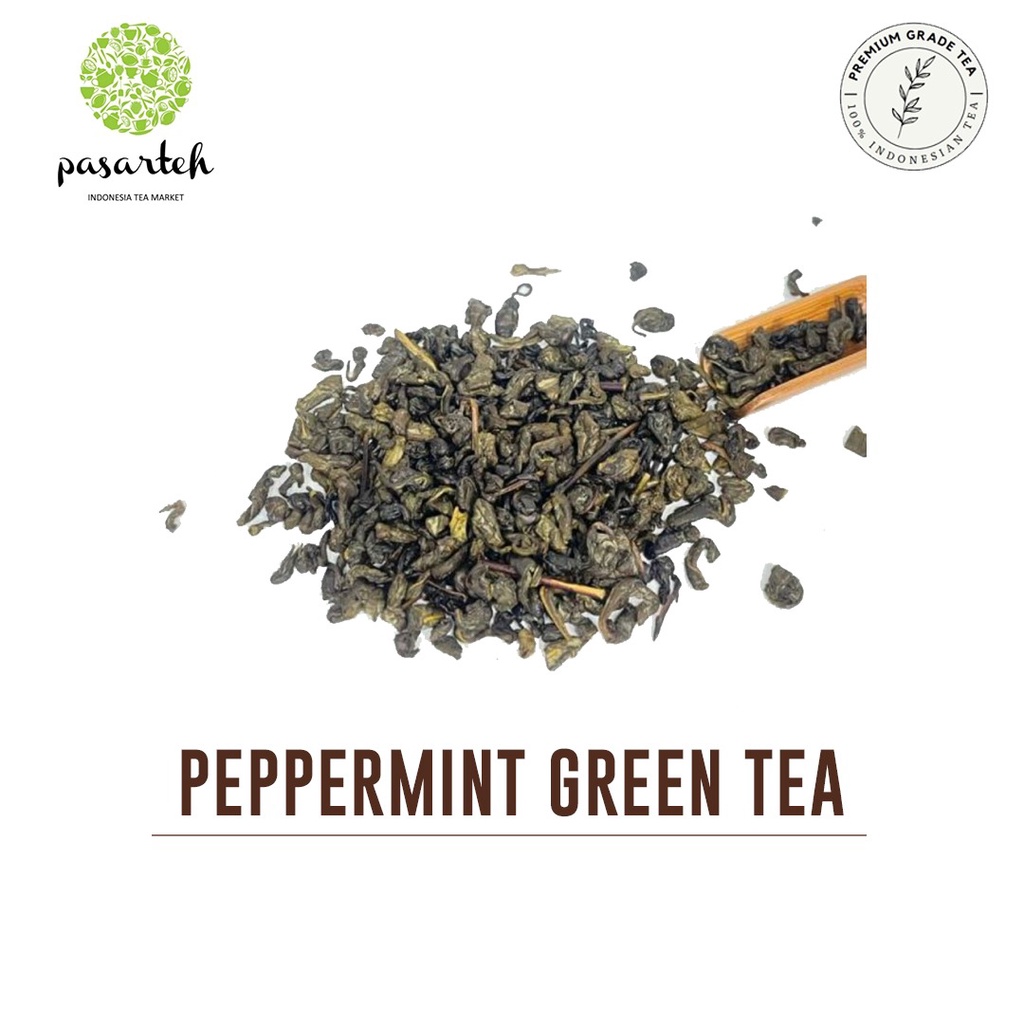 Jual [ Pasarteh Sample Pack ] Peppermint Green Tea | Mint Tea | Teh ...