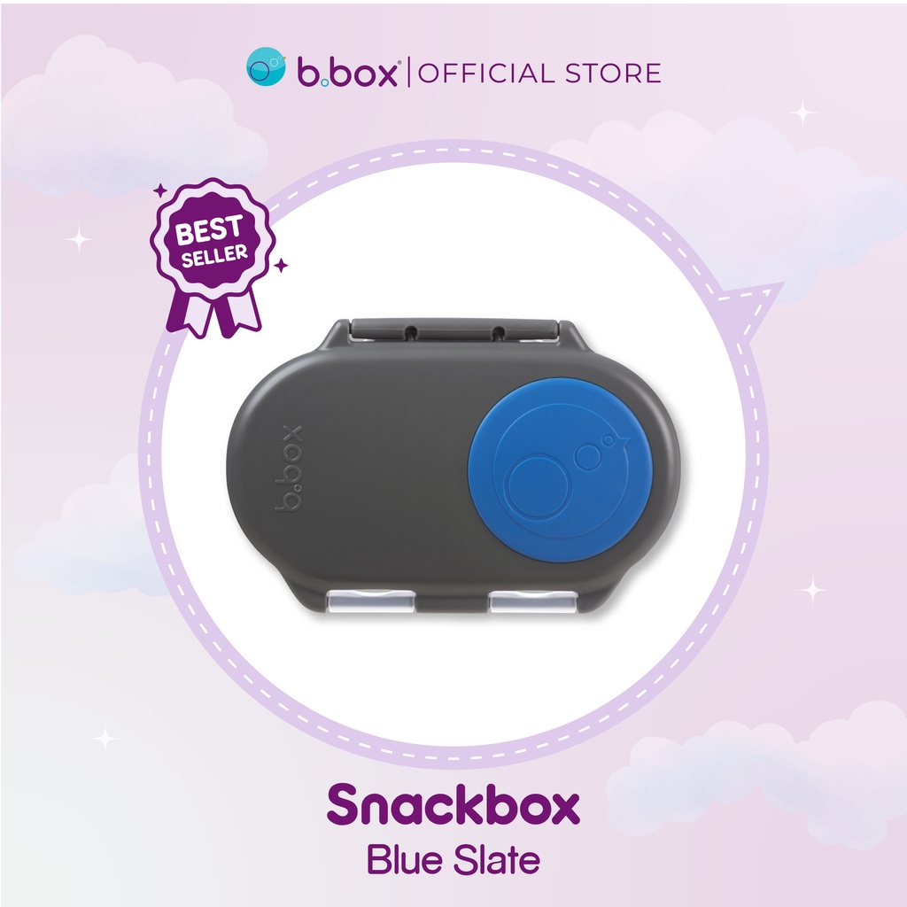 Jual B.box Snackbox - Blue Slate | Shopee Indonesia