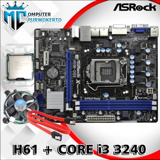 Jual Paket Mobo H61 Dan Core I3 Ivybridge | Shopee Indonesia