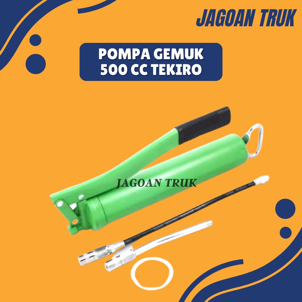Jual Pompa GemuK Tekiro 500CC / Tekiro Hand Grease Gun 500 cc/ Pompa