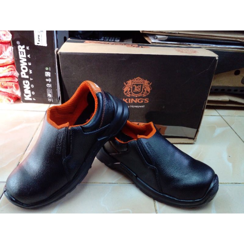 Jual safety shoes king's honeywell 207 /200 Black100original sni