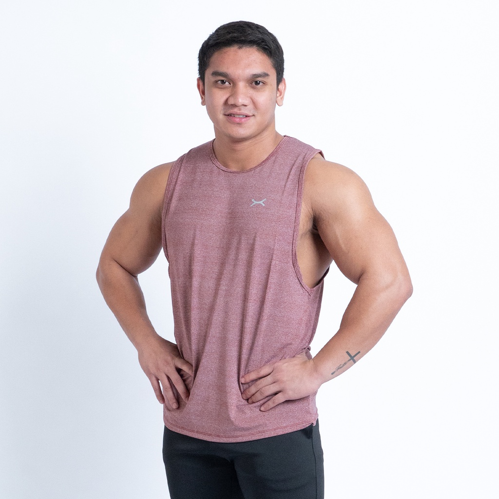 Jual FLEXZONE Singlet Lowcut Gym Boxing Running Jogging Sport FSS022MR