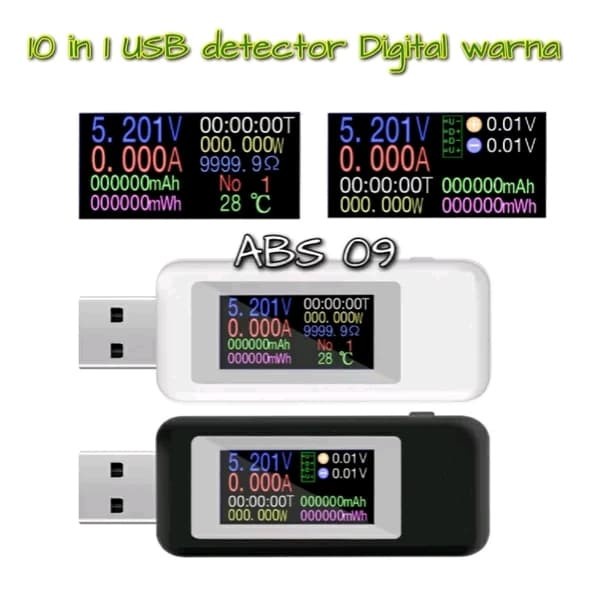 Jual Scanner Usb 10 In 1 Digital Warna Alat Ukur Pengukur Tegangan ...
