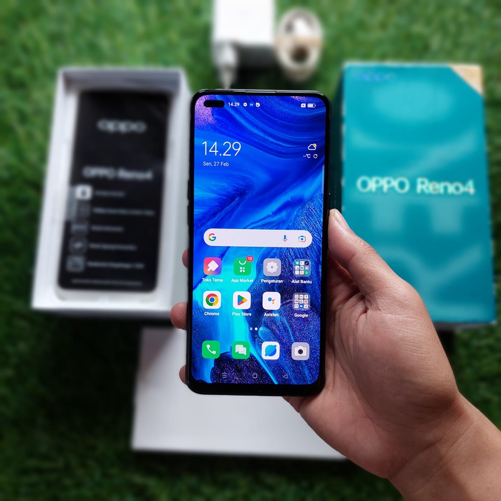 Jual OPPO RENO 4 SECOND 8/128GB HP SECOND HANDPHONE SECOND HP SEKEN HP ...
