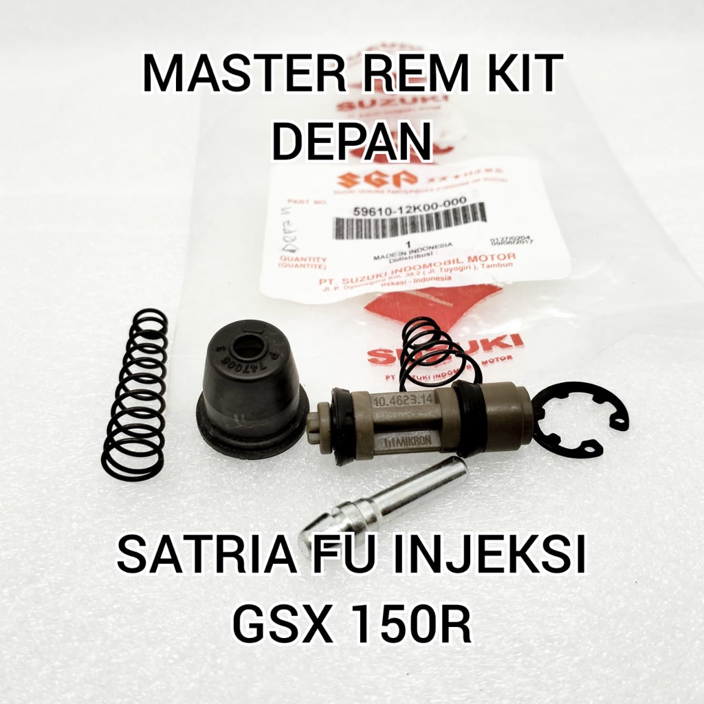 Jual Master rem kit depan SATRIA FU 150 FI GSX 150R kualitas tinggi ...