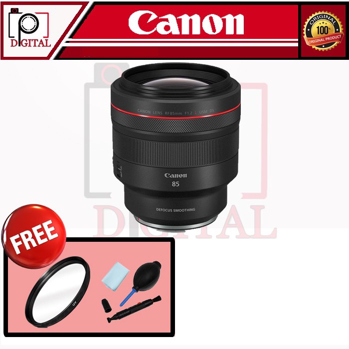 Jual LENSA CANON RF 85mm F1.2 L USM DS | Shopee Indonesia