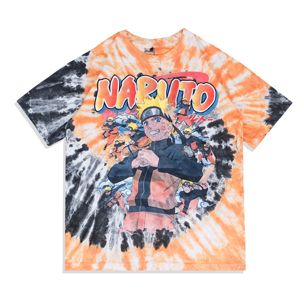 Jual KAOS NARUTO TIE DYE T-SHIRT NARUTO TIE DYE OVERSIZE BAJU NARUTO ...