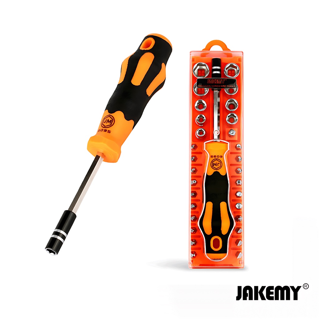 Jual Jakemy 31in1 Obeng Set Socket Set Lengkap Hex Phillips Torx ...