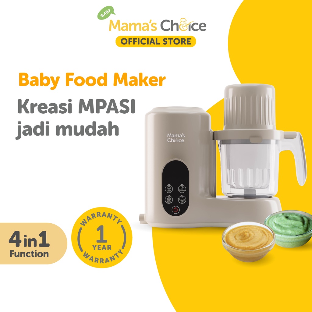 Jual Baby Food Maker Mama's Choice Alat MPASI Baby Safe Food