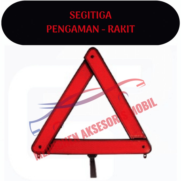 Jual Segitiga Pengaman Car Reflector Emergency Triangle Warning Sign