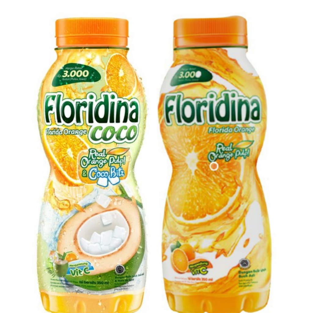 Jual Floridina 350ml Real Orange Pulp Bulir Buah Asli Jeruk Coco Bitz