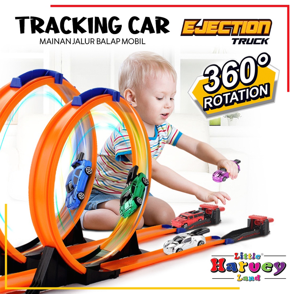 Jual Mobil TRACK RACING MAINAN ANAK MOBIL Balap Seluncur Halilintar ...