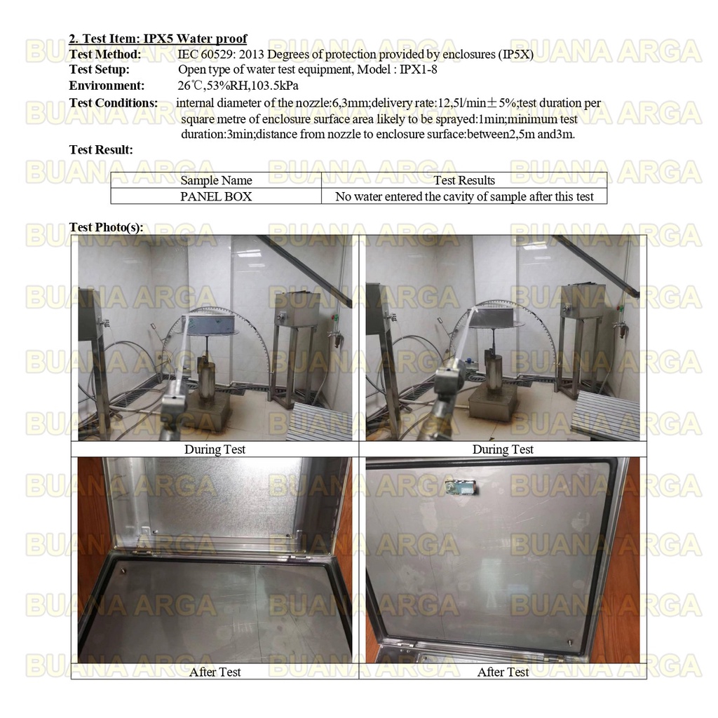 Jual Box Panel Metal FORT Indoor IP55 40 x 30 x 20 cm FMBI403020 Plat 1 ...
