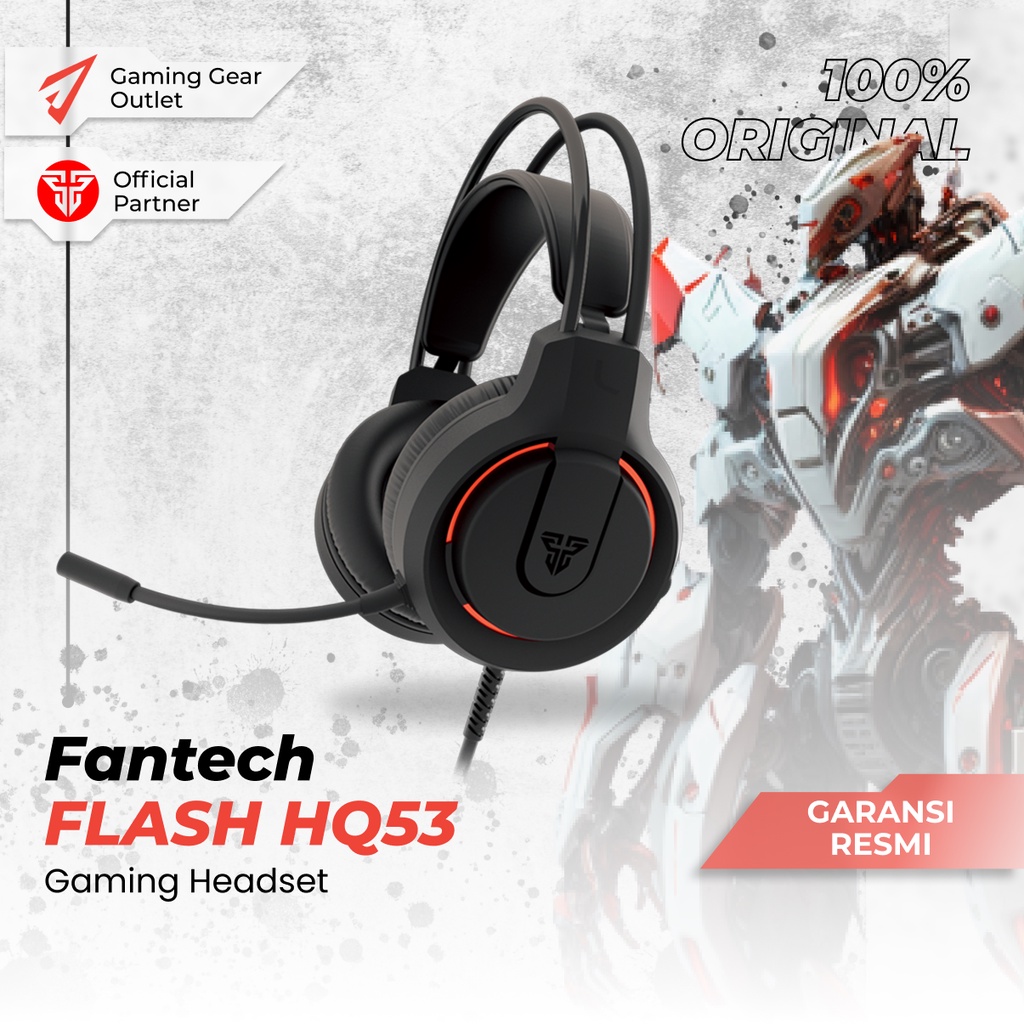 Jual [100% ORI] Fantech FLASH HQ53 Headset Gaming Mobile | Shopee Indonesia