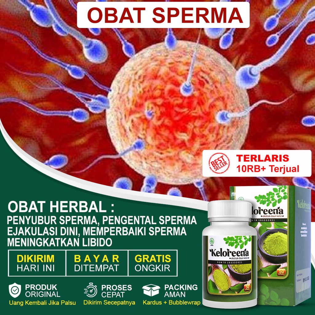 Jual Obat Penyubur Sperma Pria Pengental Sperma Kualitas Sperma Lebih