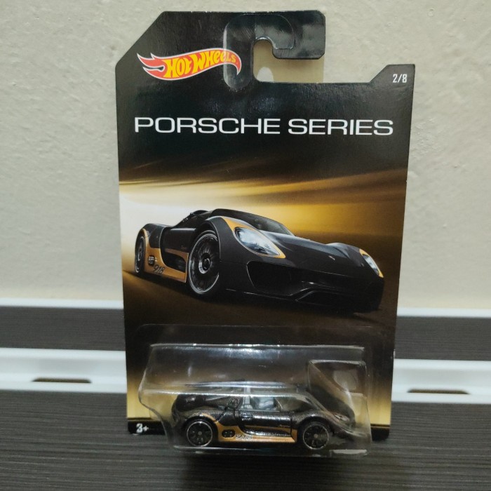 Jual Hot Wheels Porsche 918 Spyder Black Porsche Series Terbaru Shopee Indonesia