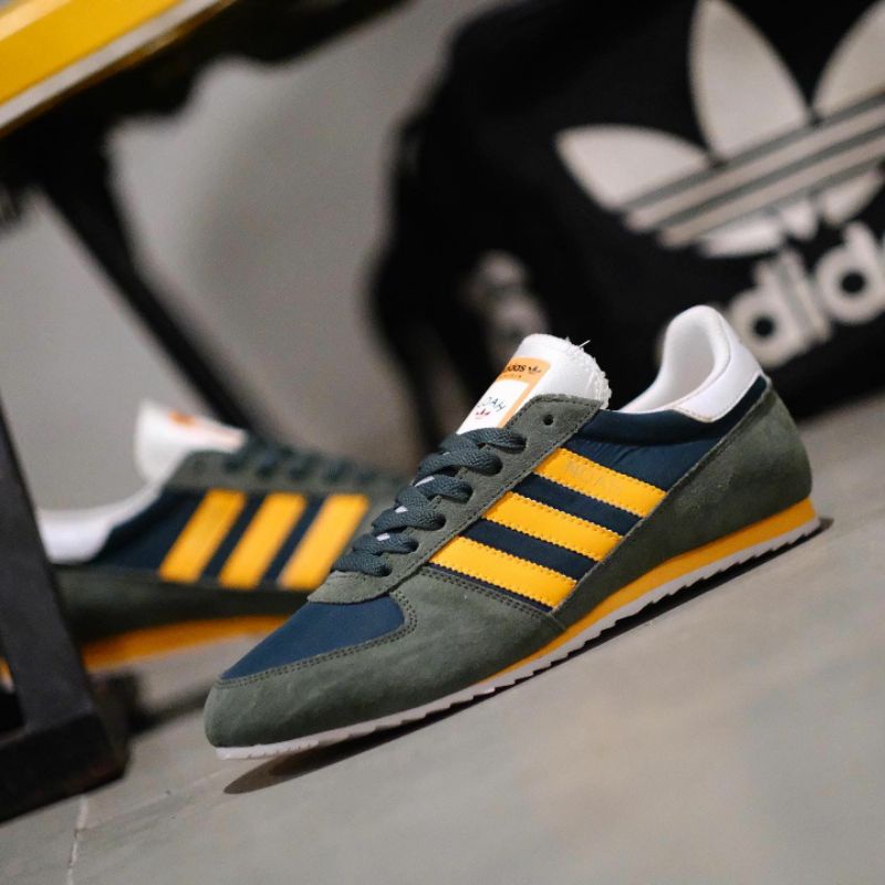 Baqicot Store | Adidas X Noah Vintage Runner Green Night Sollar Yellow  (100% Original)