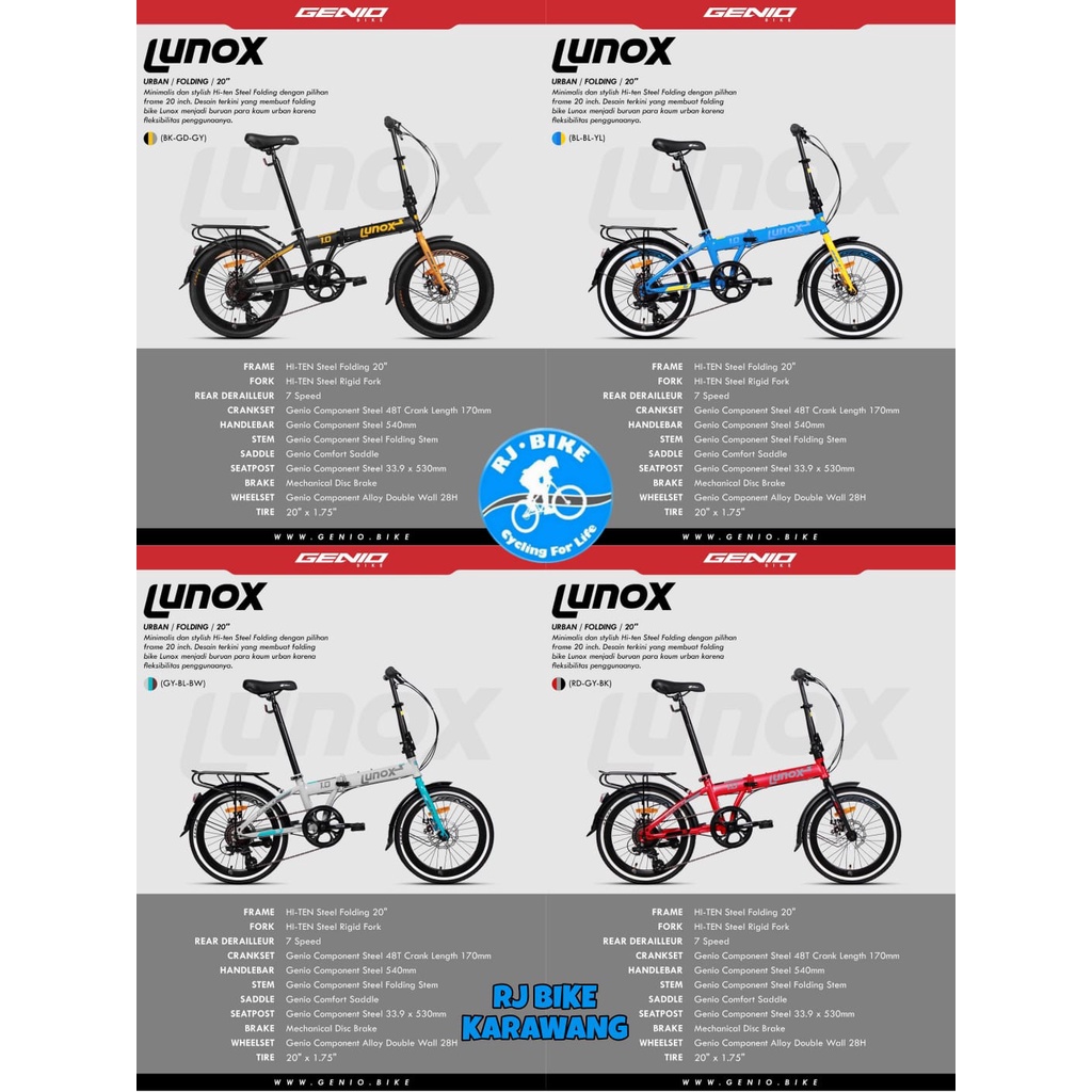 genio folding lunox 1.0